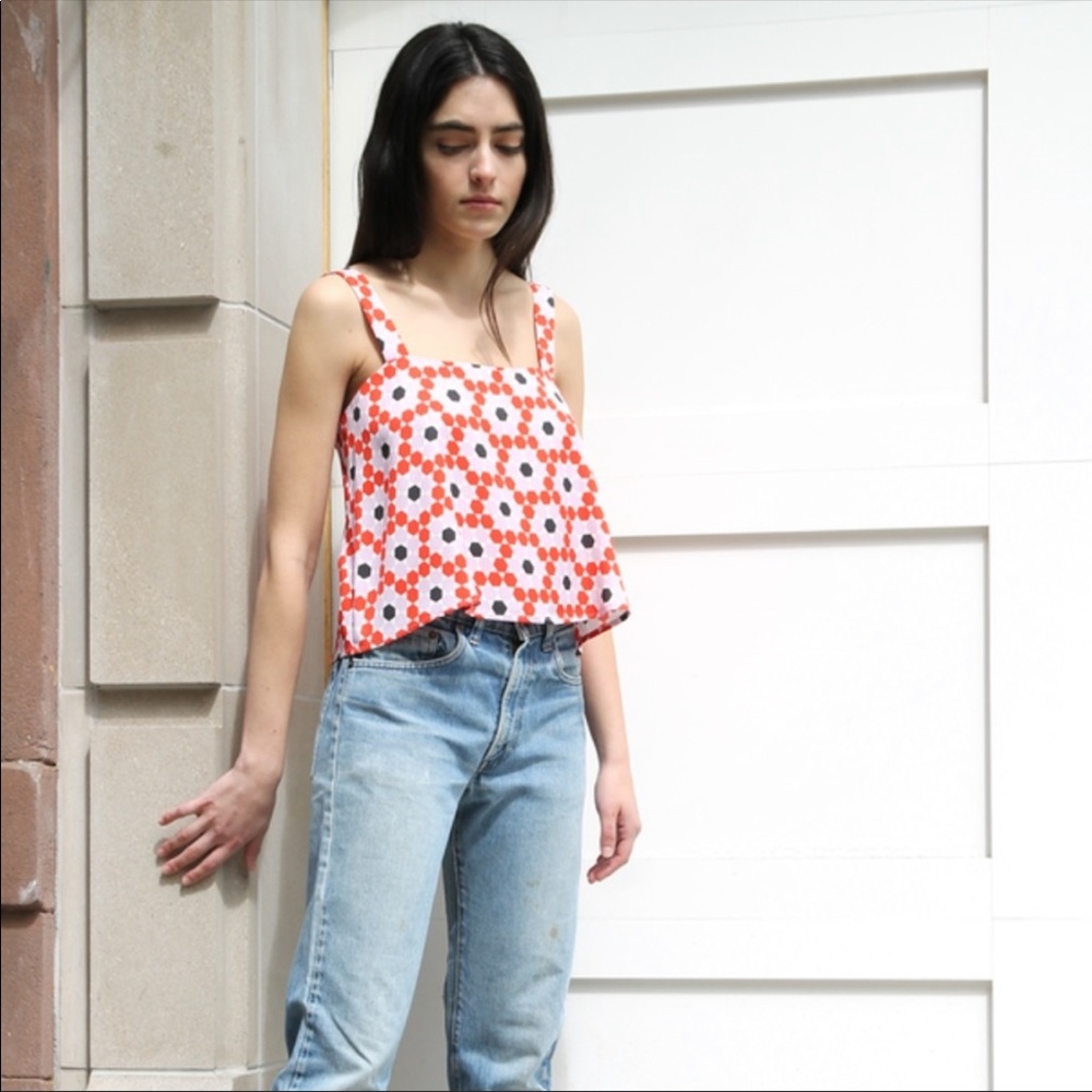 NWOT Dusen Dusen Level Tank Top Size S